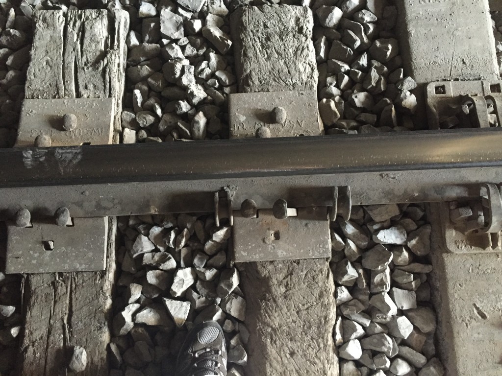 missing and bent spikes