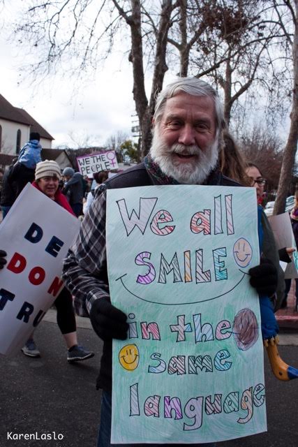 women's march on chico