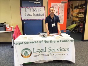 photo by Leslie LaytonLegal Services of Northern California assisted with citizenship applications.