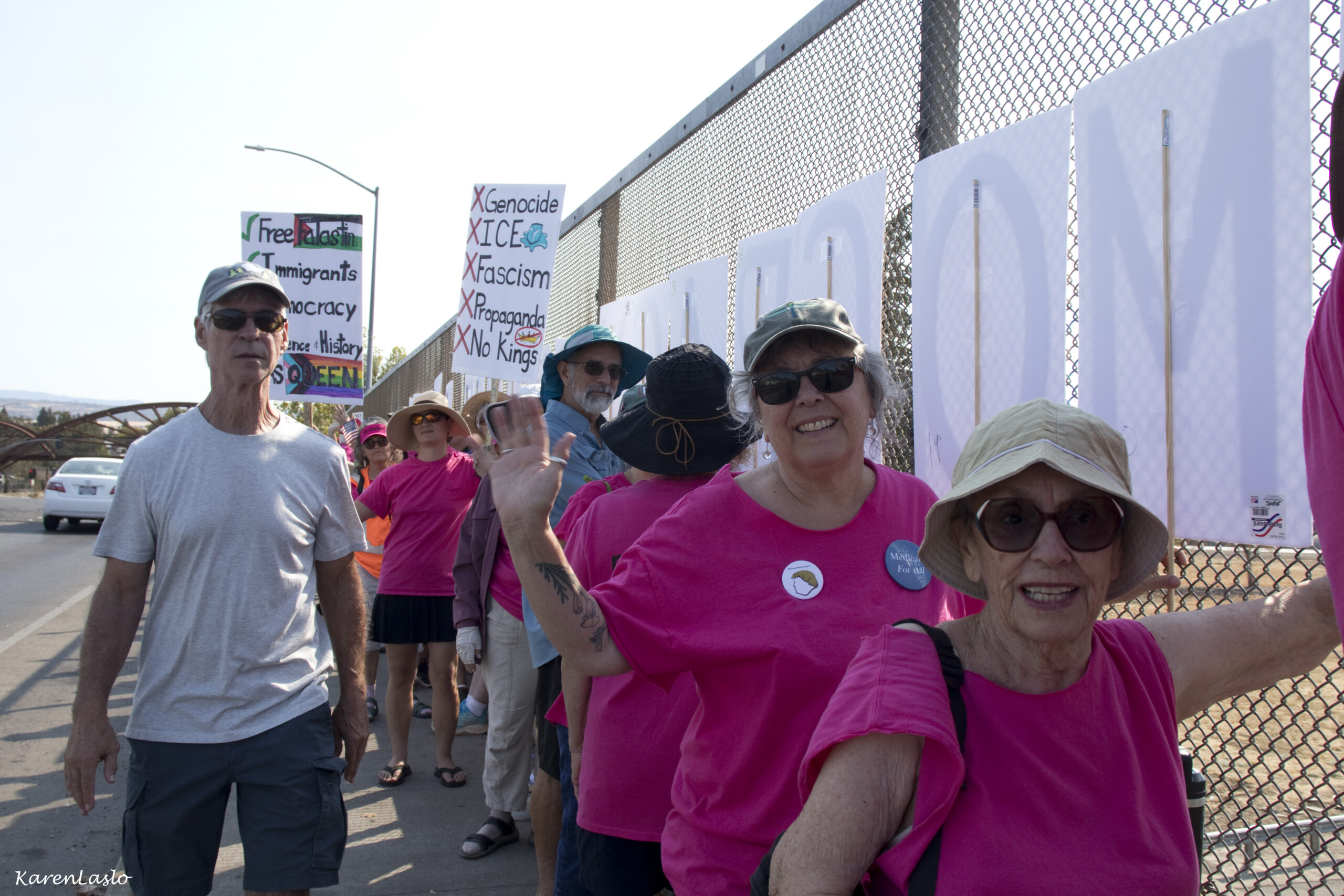 Chico demonstrators join nationwide Labor Day protests