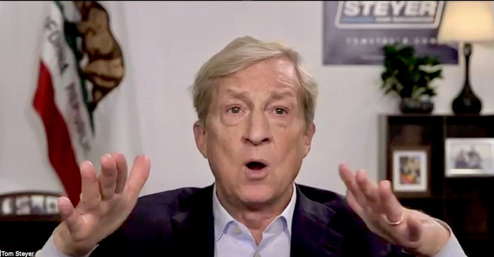 Billionaire candidate takes stand against structural racism