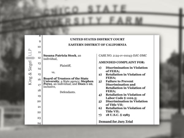 Former Ag dean sues Chico State president and CSU for alleged discrimination and retaliation