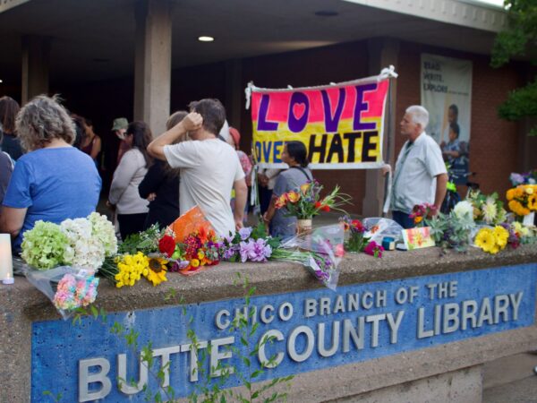 Two vigils honor victims of Chico library shooting