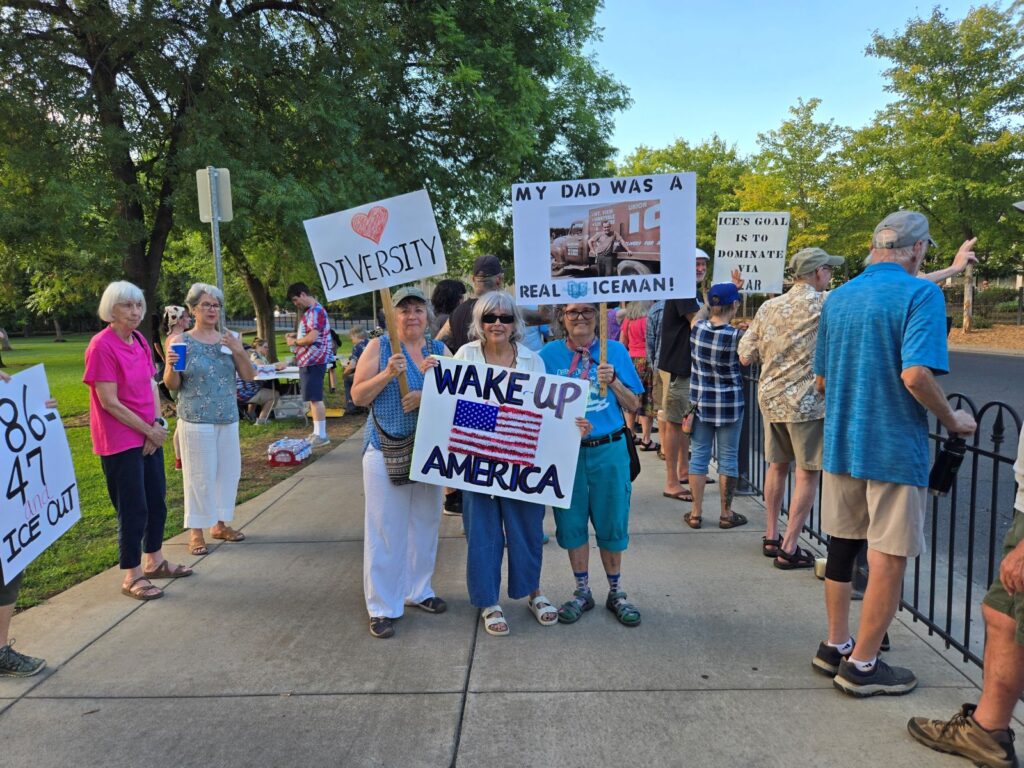 Vigil for those recently killed by ICE
