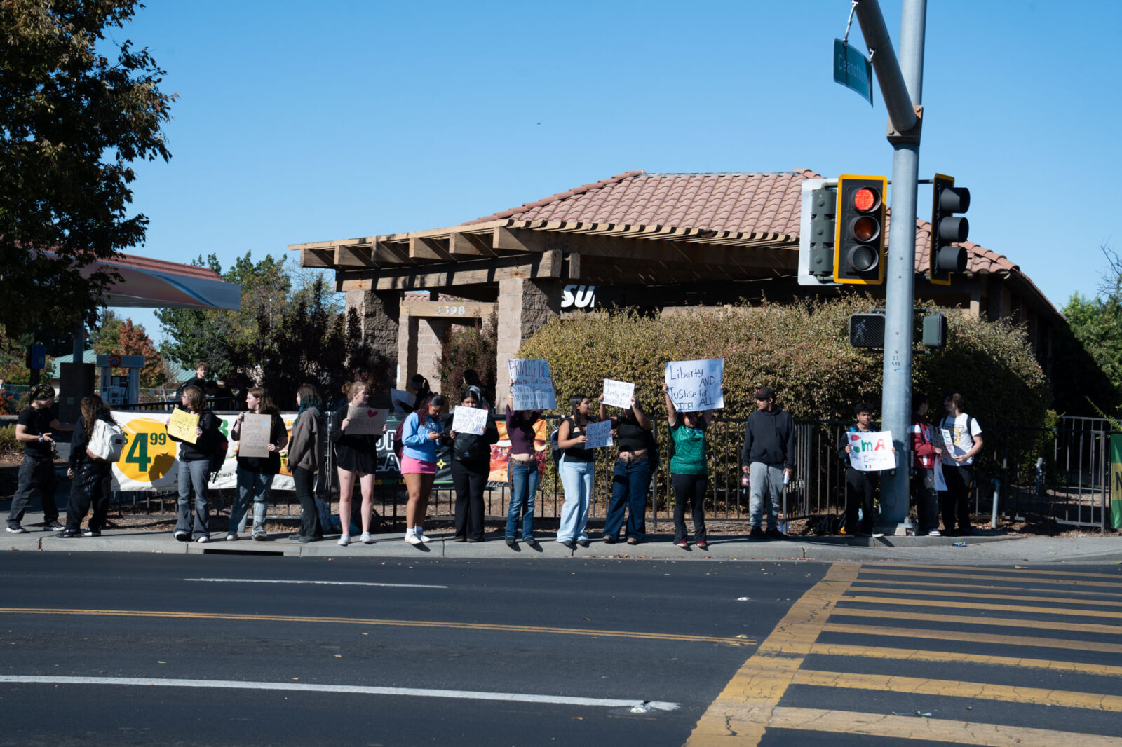 PVHS students hold walkout to protest ICE in Chico